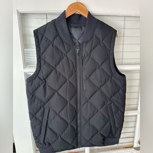 Nike Men's Black Quilted Vest